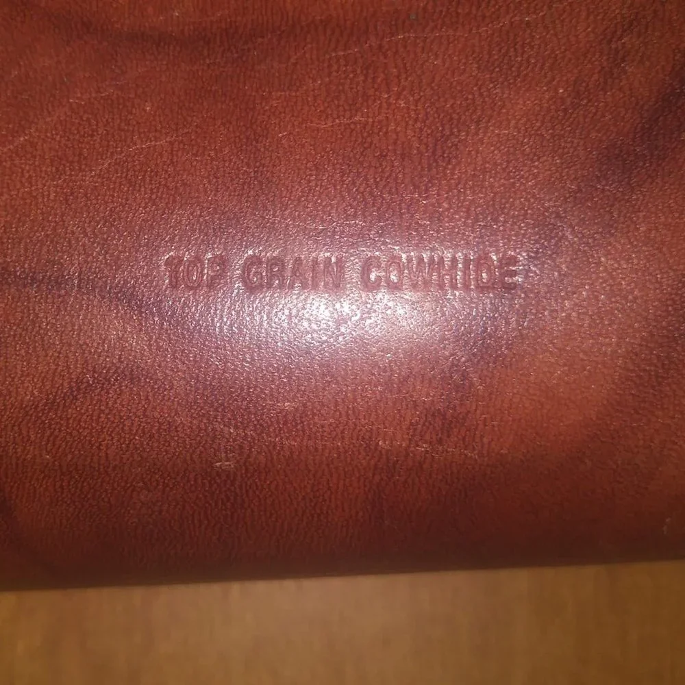 Vintage Womans Clutch / Wallet. Top Grain Cowhide